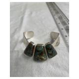 Mine Finds by Jay King Gemstone Cuff Bracelet