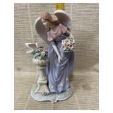 Angel & Dove Porcelain Figurine