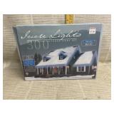 300ct Icicle Lights Indoor/Outdoor