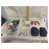 Erasers, Nail Clippers, Belt Clip Phone Holders,