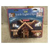 100ct Icicle Light Clips