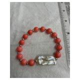 Sevilla Gemstone/Sterling Silver Stretch Bracelet