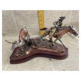 Signed ï¿½Bustin' a Herd Quitter' Mixed Media