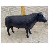 Black Angus Bull Figurine