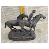 Vintage Philip Kraczkowski Pewter Statue