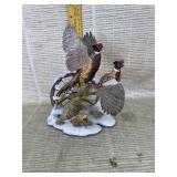 Danbury Mint 'Breaking Cover' Pheasant Sculpture