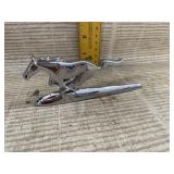 Vintage Chrome Mustang Pony Hood Ornament