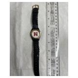 Nelsonic Watch Huskers Logo Face