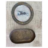 Vintage Tin Litho Change Trays for De Laval Brand