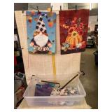 Flags, Table Cloths, Wreath Holders, Pot Holder