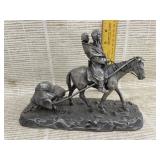 Vintage Philip Kraczkowski Pewter Statue