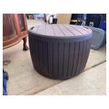 Round Deck Storage Box 19ï¿½ tall, 26ï¿½ across