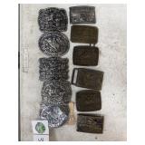 Hesston / Caterpillar Belt Buckles