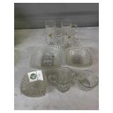 Lead Crystal Cups, Other Misc Glass