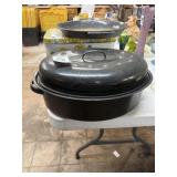 Enamel Roasting Pan, Pan