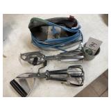 Vintage Hand Mixers, Iron