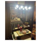 Vanity, Stool, Vanity Mirror