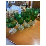 Green Stemware