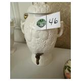 Water Dispenser (Milk Glass)