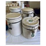 Glass Canister Set