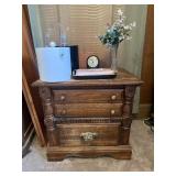 Nightstand with Contents