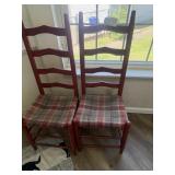 2 Ladderback Chairs