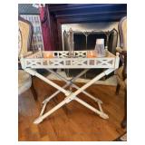 Folding Table with Mirror Top