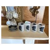 Espresso Set, Musician Cups
