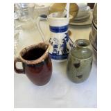 3 Small Vases