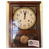31 Day Regulator Clock with Key