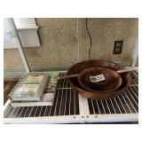 Wood Bowl Set, Cook Books