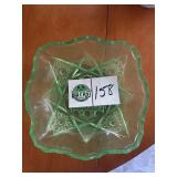Uranium Glass Dish