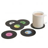 New Spinning Hat Retro Vinyl Coasters New Spinning Hat Retro Vinyl Coasters