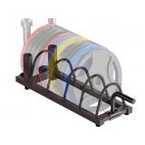 New Horizontal Weight Plate Rack Organizer New Horizontal Weight Plate Rack Organizer