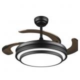 New Retractable Ceiling Fan, Dimmable New Retractable Ceiling Fan, Dimmable
