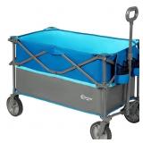 New Folding Utility Wagon Collapsible Cart New Folding Utility Wagon Collapsible Cart