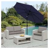 New 9ft Outdoor Market Patio Table Umbrella New 9ft Outdoor Market Patio Table Umbrella
