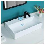 New 23.6''X 13.8'' Rectangle Vessel Sink New 23.6''X 13.8'' Rectangle Vessel Sink