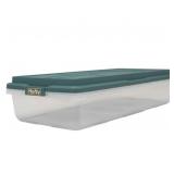 Hefty Hi-Rise 63qt Storage Box Base Green Lid Hefty Hi-Rise 63qt Storage Box Base Green Lid