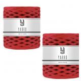 New Red Raffia Ribbon for Gift � Set of 2 New Red Raffia Ribbon for Gift � Set of 2