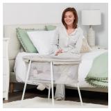 New Baby Basics Infant Bassinet, Gray, Portable New Baby Basics Infant Bassinet, Gray, Portable