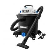 New HART 10 Gallon 6 Peak HP Poly Wet/Dry Vacuum New HART 10 Gallon 6 Peak HP Poly Wet/Dry Vacuum