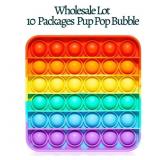 New 10 Packs Push Pop Bubble Fidget Sensory Toy New 10 Packs Push Pop Bubble Fidget Sensory Toy