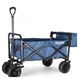 New Collapsible Folding Wagon, Heavy Duty New Collapsible Folding Wagon, Heavy Duty