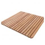 New $89 Nordic Style Premium Teak Shower Bath Mat New $89 Nordic Style Premium Teak Shower Bath Mat