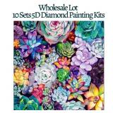 New Wholesale 10 Sets 5D Diamond Painting Kits New Wholesale 10 Sets 5D Diamond Painting Kits