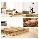 New Bedfolks Luxury Faux Fur Orthopedic Dog Bed New Bedfolks Luxury Faux Fur Orthopedic Dog Bed