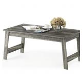 New French Oak Coffee Table, Gray New French Oak Coffee Table, Gray