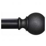 New Black Curtain Rods for 38 to72 inch - New Black Curtain Rods for 38 to72 inch -