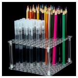 New 96 Hole Pencil Brush Holder Acrylic Pen New 96 Hole Pencil Brush Holder Acrylic Pen